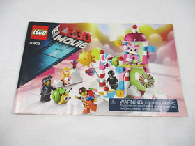 LEGO Movie Cloud Cuckoo Palace 70803 INCOMPLETE Missing Pieces & NO MINIFIGURES