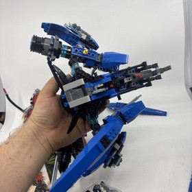 LEGO The LEGO Ninjago Movie: Lightning Jet (70614) & 70615 INCOMPLETE AS IS