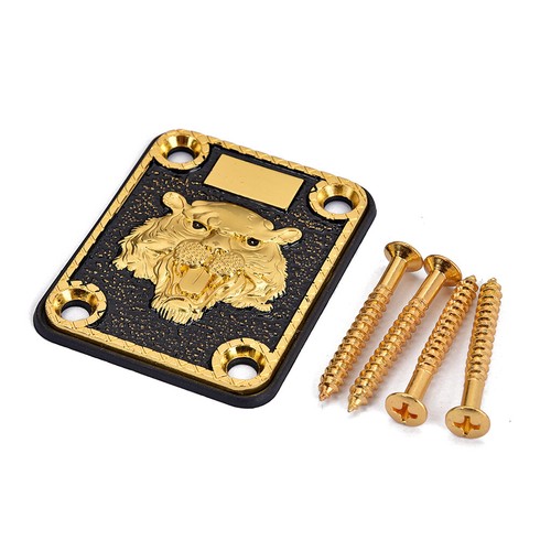 Schrauben Dichtung Set Gitarre Einzigartige goldene E Gitarre Hals Platte