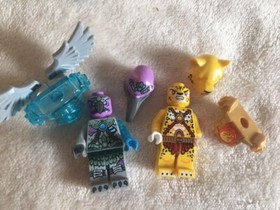 LEGO Chima 70141 Vardy's Ice Vulture Glider 100% Complete