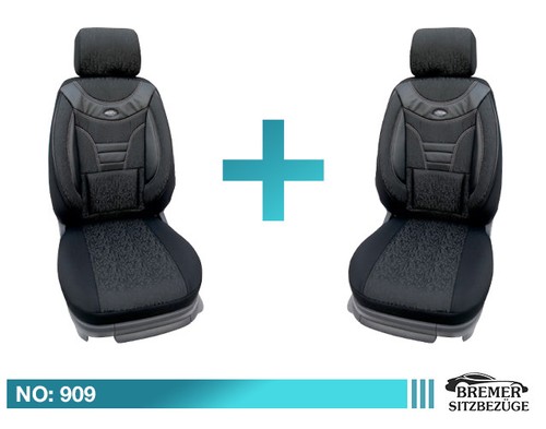 VW Passat 3B /& 3BG Maß Schonbezüge Auto Sitzbezüge Fahrer /& Beifahrer 909