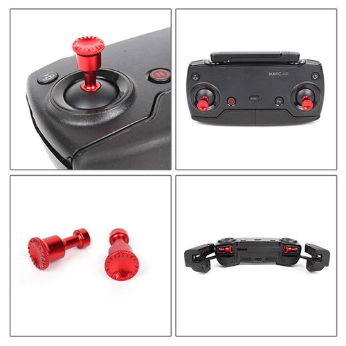 2x Remote Controller Stick Metal Thumb Rocker Stick for DJI MAVIC AIR Drone BG1