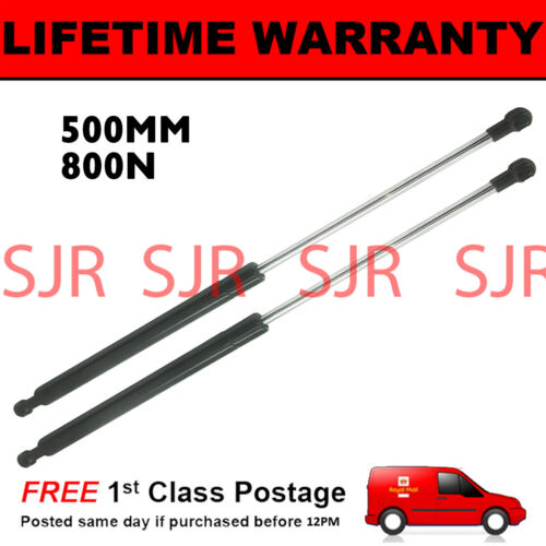 2X UNIVERSAL GAS STRUTS SPRINGS MULTI FIT FOR KIT CAR CONVERSION 500MM 50CM 800N