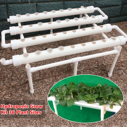 Hydroponic Grow Kit 36 Plant Sites 1 layer Plant Vegetable Garden Hydroponische