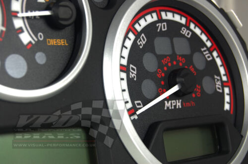 Land Rover Discovery 3 TD dial kit speedo gauge dash panel custom bulb light kit