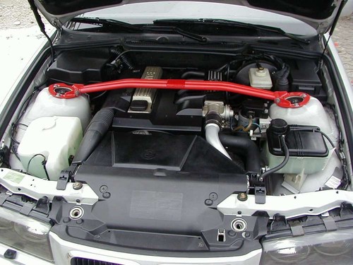 Wiechers Stahl Domstrebe vorne oben für BMW E36 Compact 6 Zylinder Strebe Strut