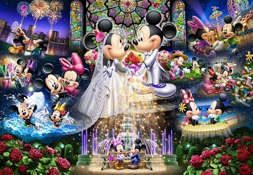 Disney Jigsaw Puzzle 2000 piece Wedding Dream Japan NEW F//S