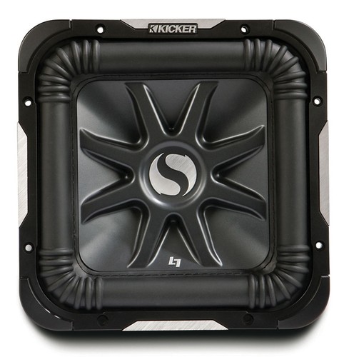 Kicker S12L7 D4 Car Audio Square L7 12/" 4 Ohm 1500W Stereo Subwoofer New