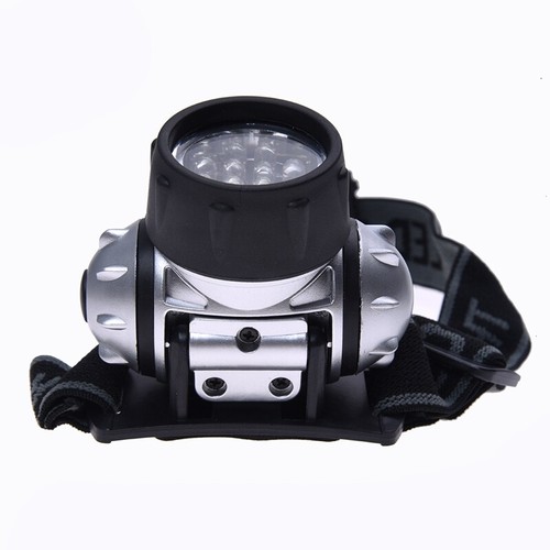 Stirnlampe 12 LED Kopflampe Headlamp Zoomable Weiss wasserdicht Angeln K4U8