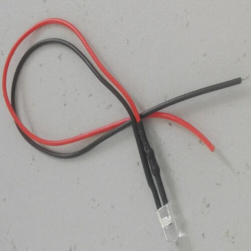 10pcs,Super Bright 30000MCD 10mm 12v White Wire Led,10WL