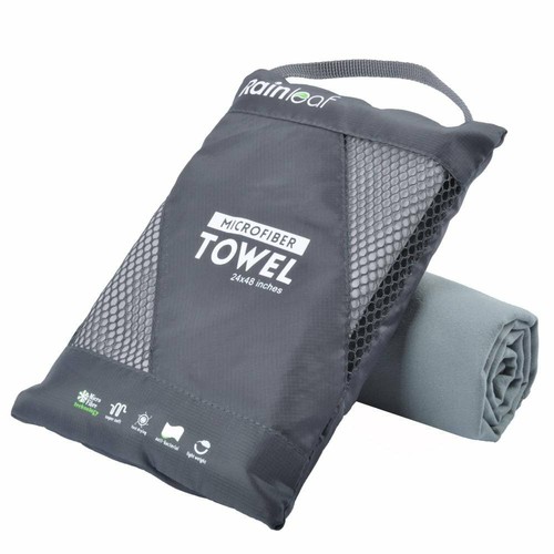 Rainleaf Microfiber Towel Perfect Sports /& Travel /&Beach Towel Fast Drying