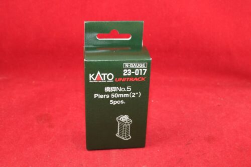 77302 Unitrack N Brückenpfeiler 5 Stück 50 mm//NEU//OVP Kato 23-017