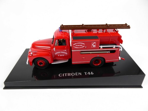 1//43 Norev Camion Voiture Miniature 159988 Citroën T46 1962 Pompiers Guinard