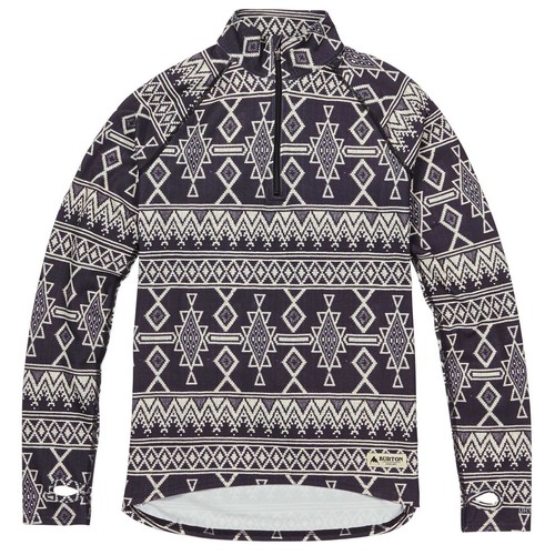 Burton Expedition 1//4 Zip Base Layer Damen-Funktionsshirt Skiunterwäsche Langarm