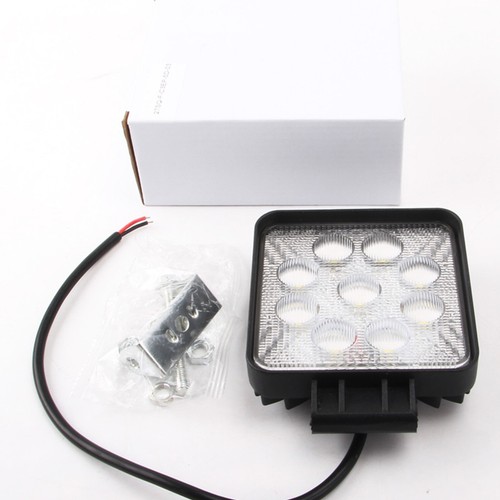 4X 27W LED Work Light Fogs Truck OffRoad Tractor Flood Lights 12V 24V Square 5D+