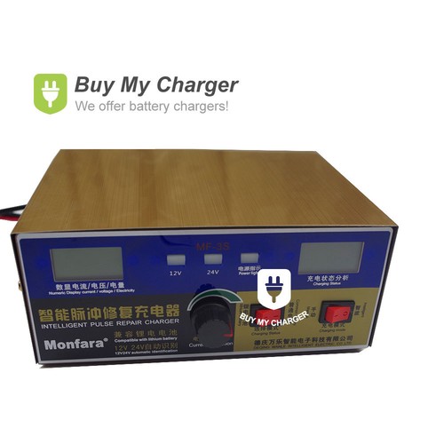 12V//24V 400AH E-bike Lead acid/&Lithium Battery Charger Pulse Repair