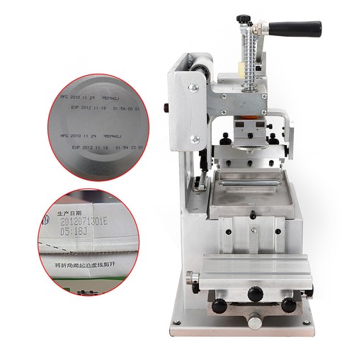 Manual Pad Printing Printer Press Machine Pen Ball Label PVC Mug DIY Gift Logo