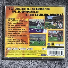 2k Dreamcast Bundles World Series 2k2, NFL 2k, NBA 2k1 CIB Sega Dreamcast