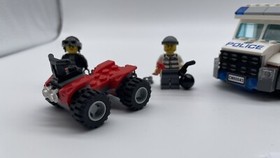 LEGO CITY Set 60047  Police Station.  60043 Prisoner Transport . 100% Complete.