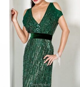 Prom Dress Stores on 0035 Jovani Prom Dress Price Match Guarantee Evening Gown Green Long 4