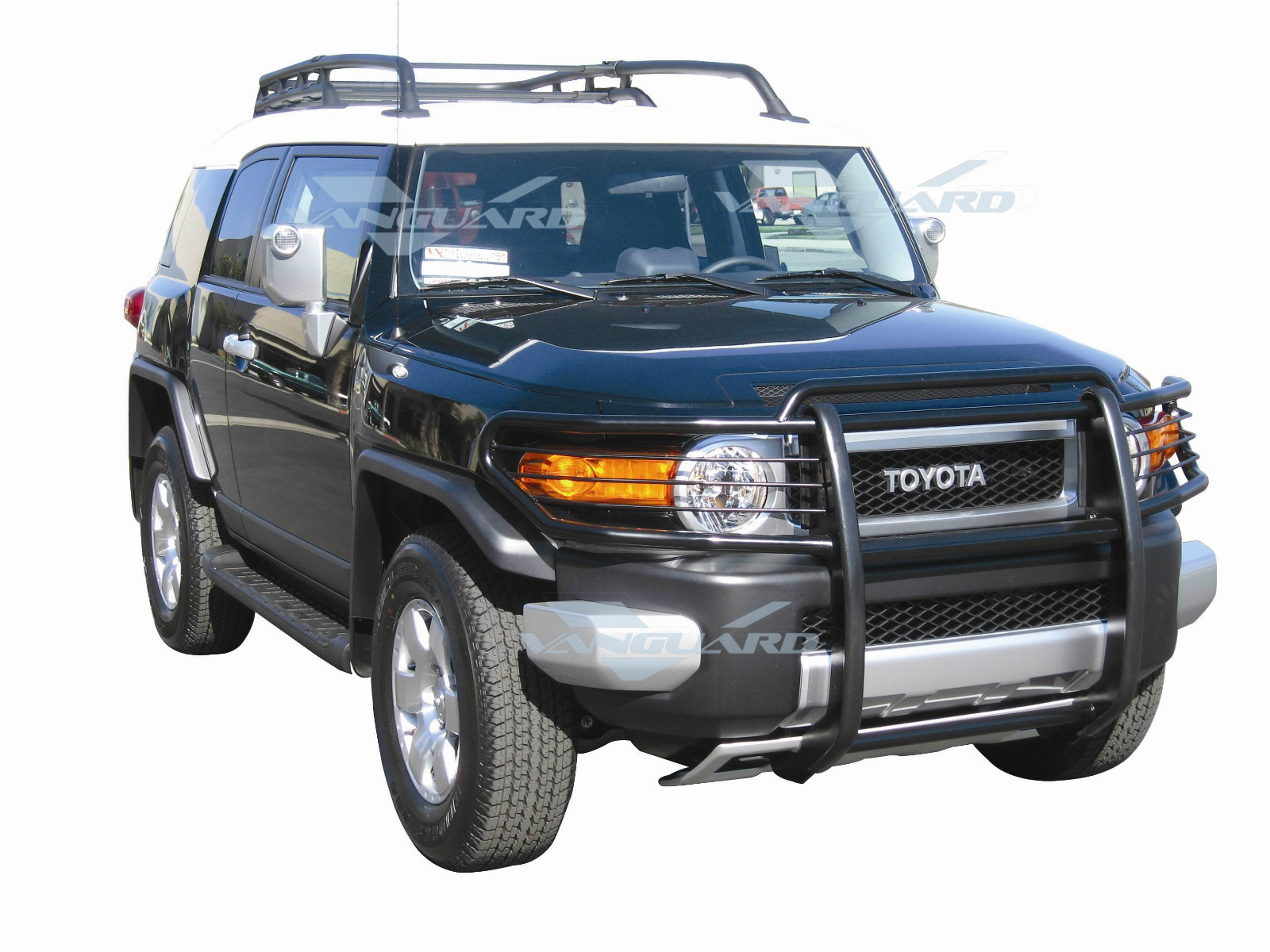 Toyota fj cruiser brush guard black