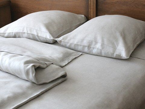 100% Pure Flax Linen sheet set. Organic and natural. European made. in Home & Garden, Bedding, Sheets & Pillowcases | eBay