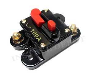 100A 12V DC CIRCUIT BREAKER REPLACE CAR FUSE 100 AMP 12VDC CAR