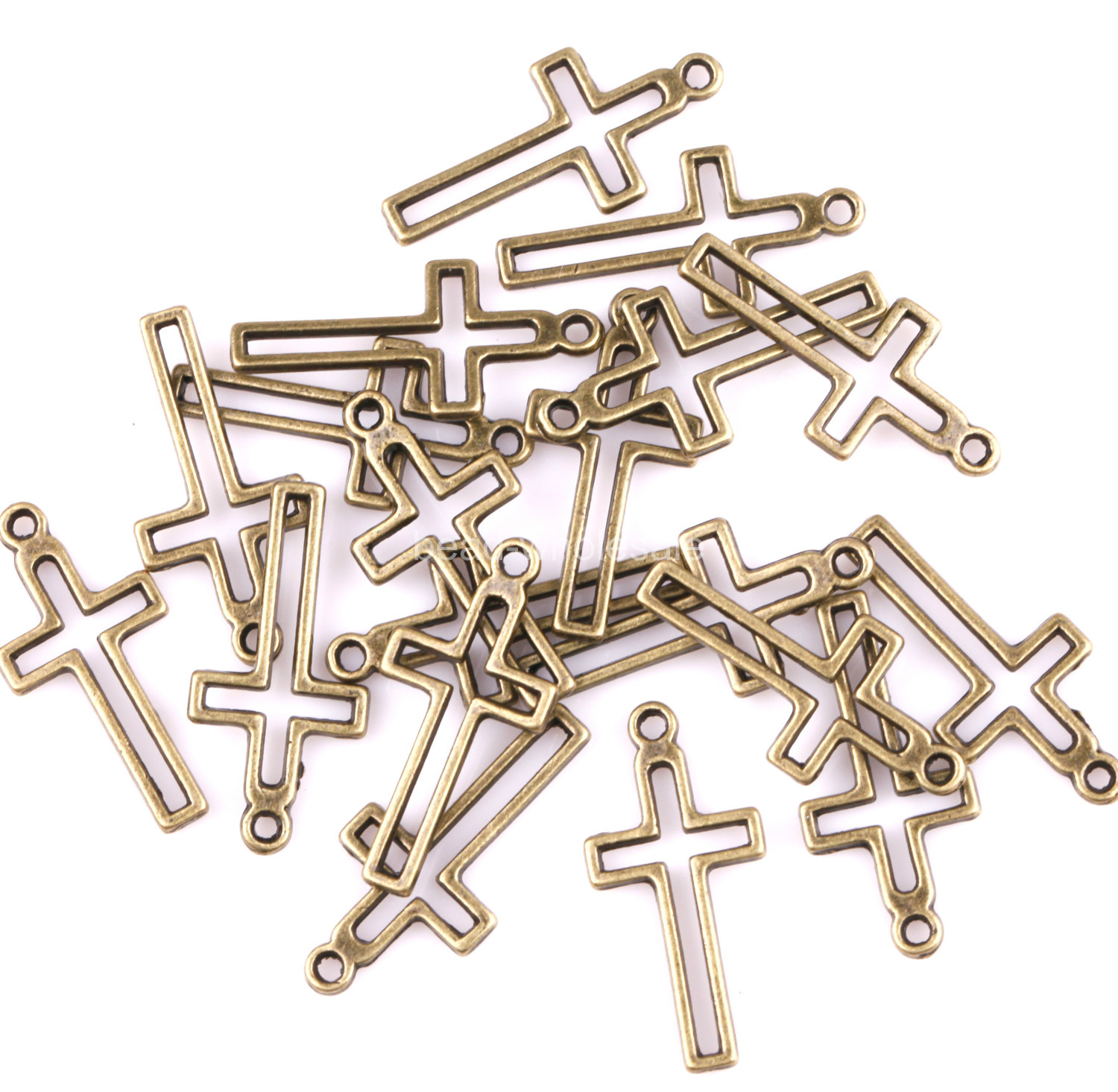 may  cross your larger   picture pendants appear Color screen. may vary he charms on Note:T