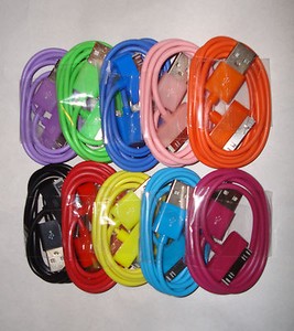 Ipod Charge on Data 1m Usb Snyc Charger Cable For Iphone 3 3g 3gs 4 4g 4s Ipod Touch