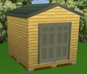 10x12 Storage Shed Plans Package Bluepr   ints Material List Instructions 