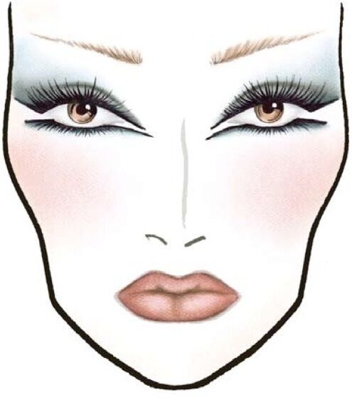 1700+ Makeup Face Charts - MAC Pro Bible Cosmetics Manual Training - CD/DVD