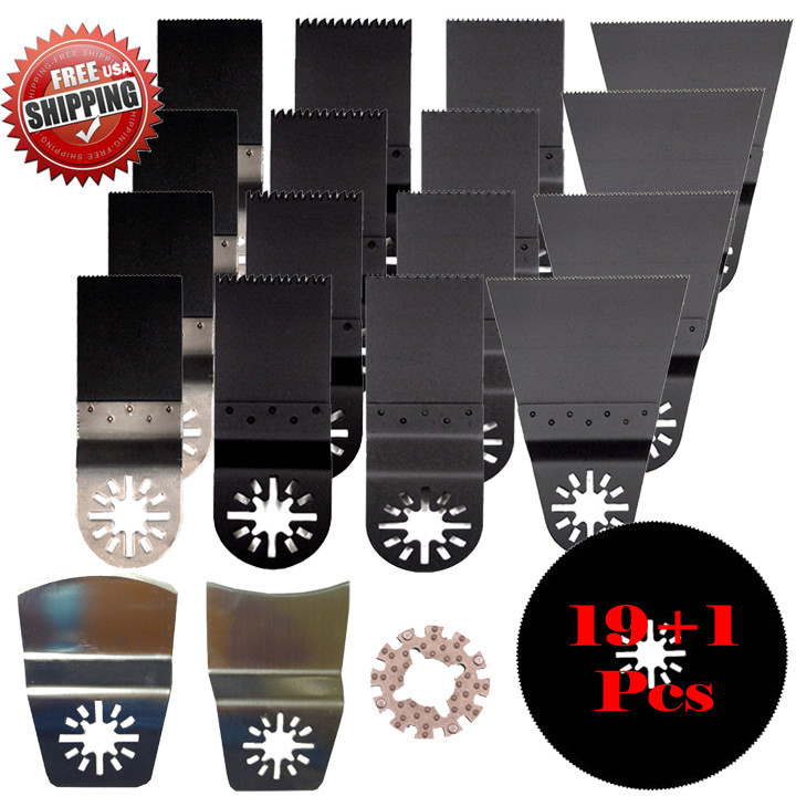19+1 Oscillating Multi Tool Saw Blade For Rockwell Sonicrafter RK5108K