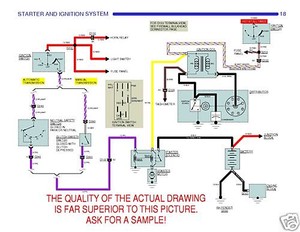 1969 69 Camaro COLOR WIRING DIAGRAMS & Troubleshooting Manual | eBay