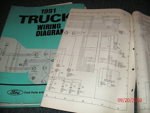 1991 Ford F600 F800 F 600 F 800 Cowl Wiring Diagrams