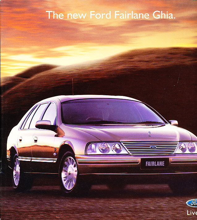 1999 2000 Ford Fairlane Ghia Sales Brochure Book eBay