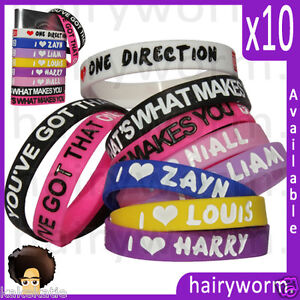  Direction Concert Tickets on 1d One Direction Wristband Bracelets Take With Concert Tickets Wear
