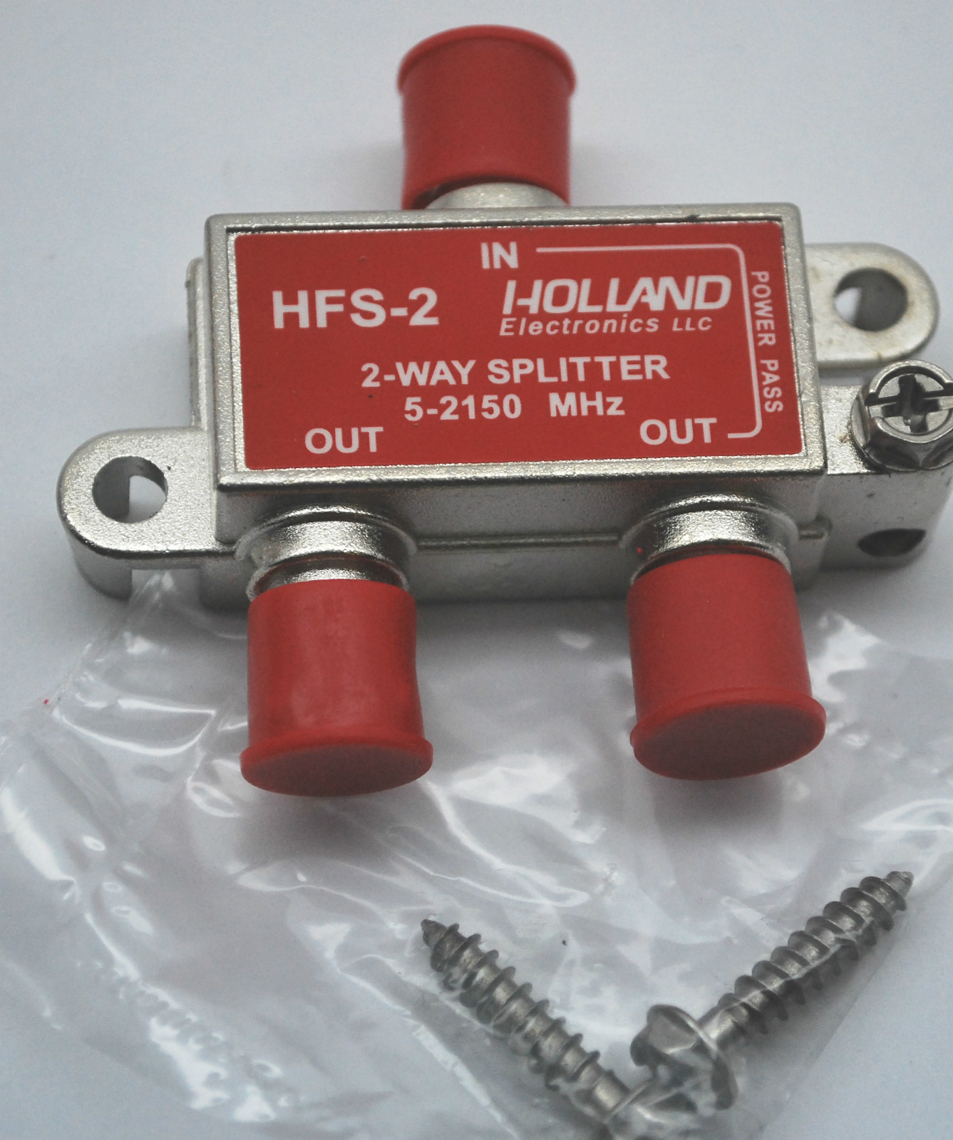 2 Way Coax Splitter Holland HFS 2 5 2150MHz Dish Network Approved