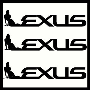 LEXUS VINYL CAR STICKERS DECALS SEXY FUNNY CUSTOM | eBay