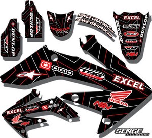 2001 Honda xr100 decals