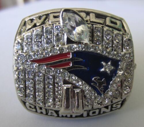 2001 New England patriots Super Bowl Ring Championship NFL Ring Brady 11 Size in Sports Mem, Cards & Fan Shop, Fan Apparel & Souvenirs, Football-NFL | eBay