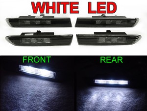 2002 Acura Type on Acura Tl Smoked White Led 4piece Front   Rear Side Marker Light Type S