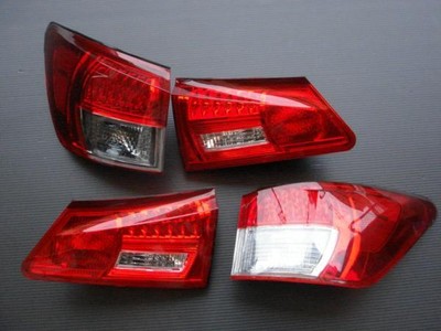 2005 2006 2007 2008 LEXUS IS250 IS350 LED REAR CRYSTAL TAIL LAMP CLEAR JDM