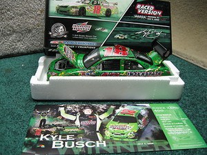  Battery on Busch Daytona Win 1 24 Action Car  18 Interstate Battery   Winner Card