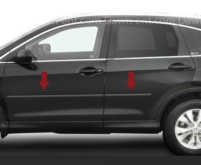 2013 Honda crv body side molding #2
