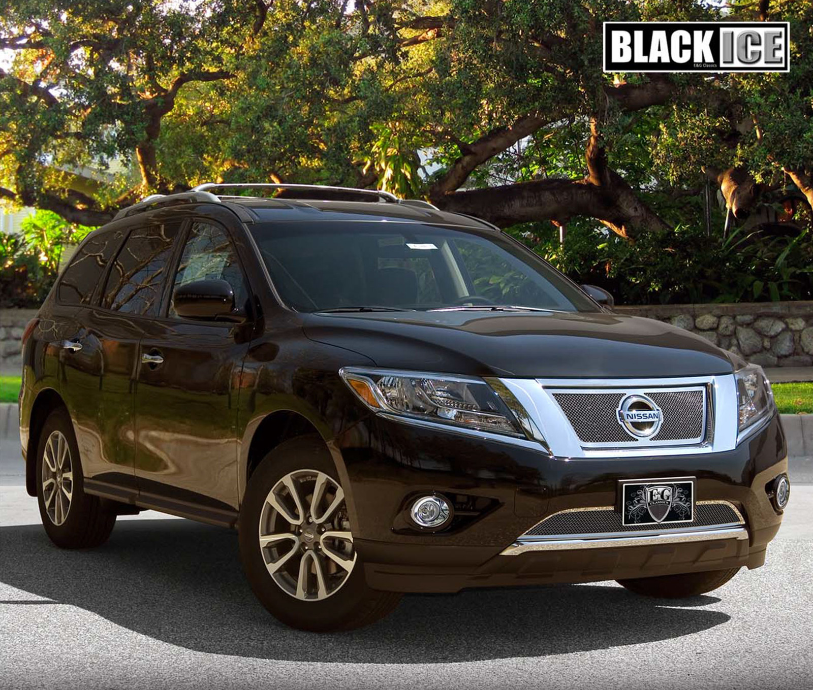 Nissan pathfinder black grill #8