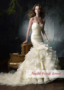 Prom Dress Stores on Mermaid Formal Prom Wedding Dresses Quinceanera Pagean Dress   Ebay