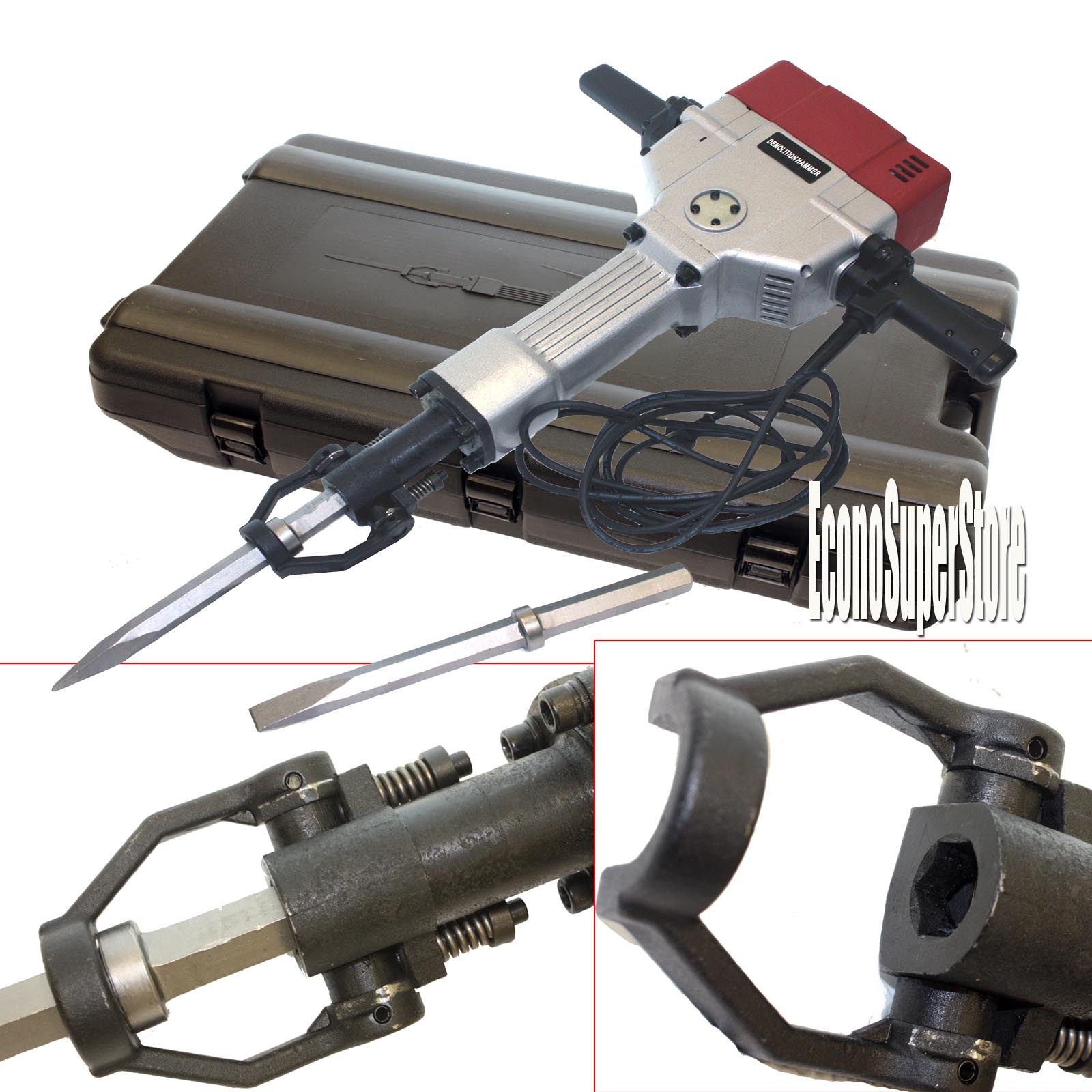 2100Watt 220v Electric Demolition Jack Hammer Concrete Breaker W