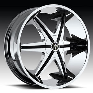 Wheeltire Packages on Homie With Shooz Wheel Tire Package 22x9 5 Chrome Rims Tires   Ebay