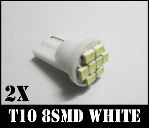 2X T10 8-SMD BRIGHT LED LICENSE PLATE LIGHTS BULBS W5W 194 2825 168 WHITE #E1 in eBay Motors, Parts & Accessories, Car & Truck Parts | eBay