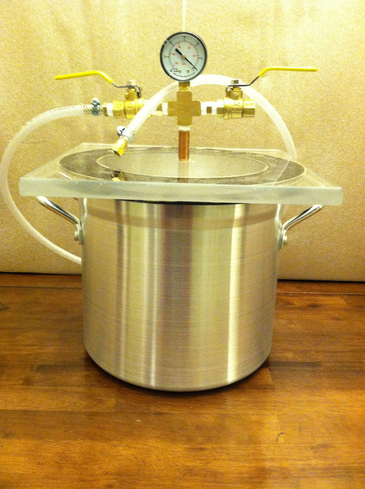 3Gallon Vacuum Chamber for Silicone, Resin Casting and Wood